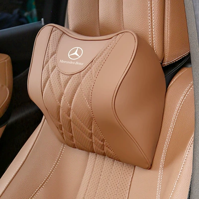 for the new E300L/GLC/E-Class C260L/b/mlA200L, with | Headrest - mercedes-benz-new-e-class-headrest-1-piece-tongka-brown