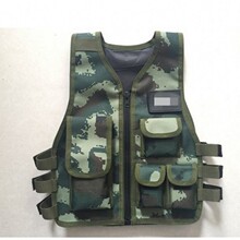 军迷户外绝地男女儿童马甲三级甲服装战术背心迷彩童装迷彩服吃鸡