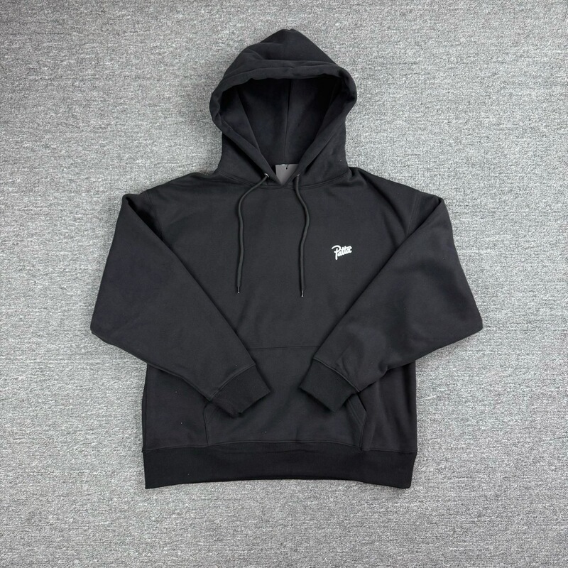 Cross-Border Fashion Patta European and American Street Style Fleece Hoodie Printed Loose Casual Unisex Pullover Sweatshirt Trendy