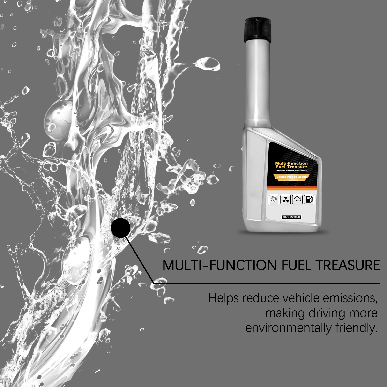 Gasoline fuel additives clean carbon deposits, reduce fuel consumption, protect car engine parts, and serve as a maintenance and cleaning agent