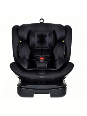 Cross-Border 0-12 Year Old Car child safety seat - 3ci-size-full-level-certification-ece-r12904-european-union-e8-security-standard-black-isofixlatch360-degree-rotationlying-adjustmentfull-package170-degree-lying-angle90-hoveradjustable-headrest