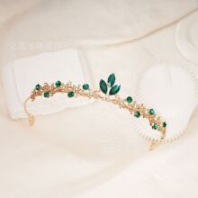 欧式婚礼新娘合金皇冠婚礼简约皇冠公主韩式简约生日派对礼物王冠