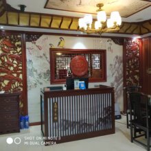 实木镂空沙发背景墙板床头背景墙 客厅背景 中式现代风烤漆墙板