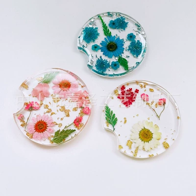 Flower Car Cup Mat Resin – Other Automotive Interior Supplies
