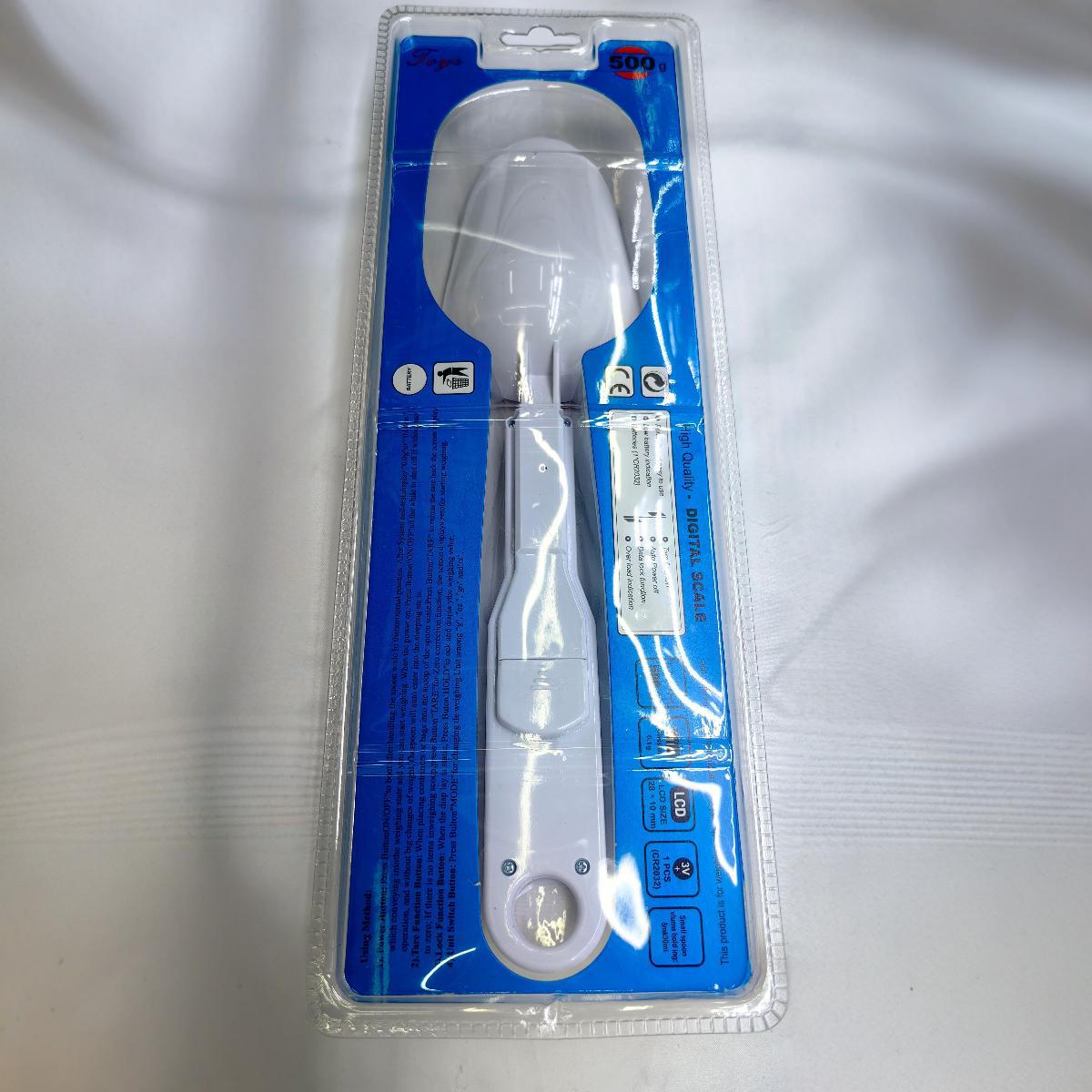 cocina doméstica de alta precisión báscula electrónica de alimentos cuchara de medición electrónica de alimentos cuchara suspendida báscula pesar 2024 ampolla