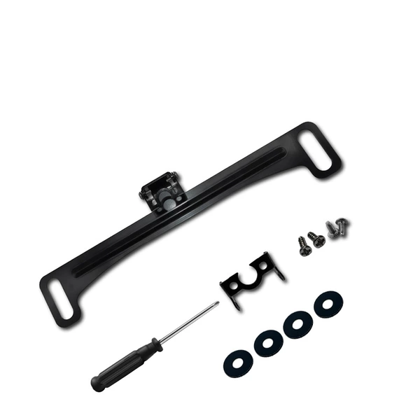 Special license plate stand with screwdriver Style 2+ gasket