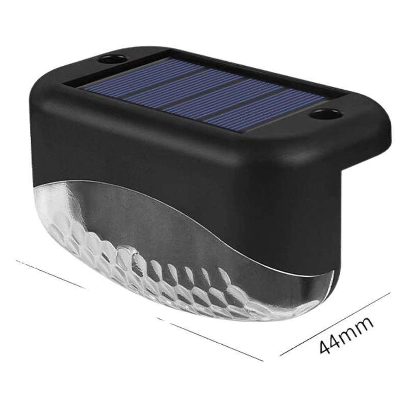 Открытый Солнечный свет лестницы двор балюстрада свет декоративный пейзаж 1LED Шаг 7 слово свет водонепроницаемый Солнечный свет