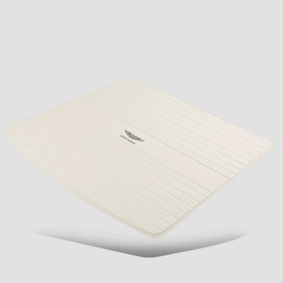 Modified Leather Trunk Mat Custom-Made | Trunk Mat - faraipi-athens-white-aston-martin-dbx-trunk-mat