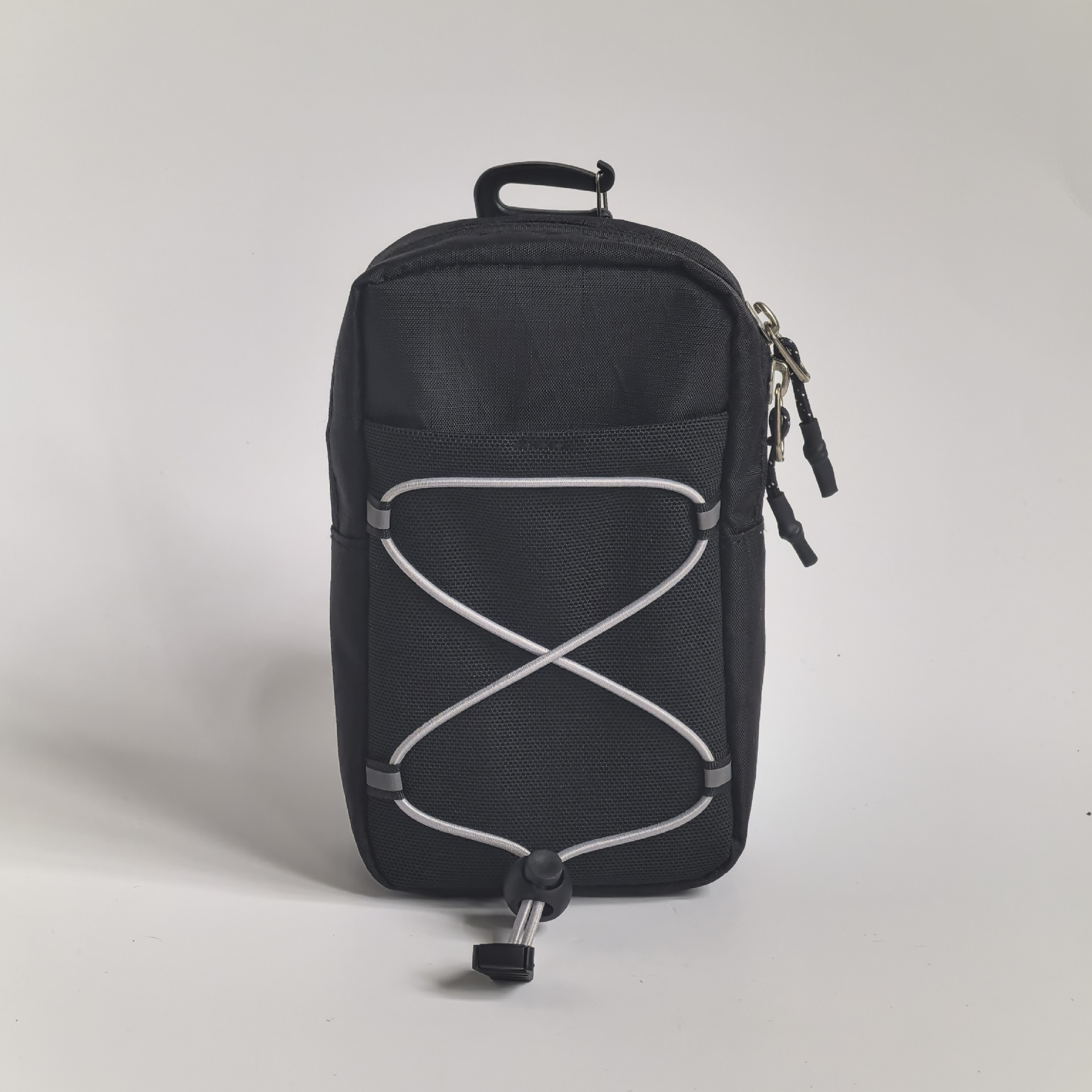 Mobile phone bag x-pac-black (gray rope)