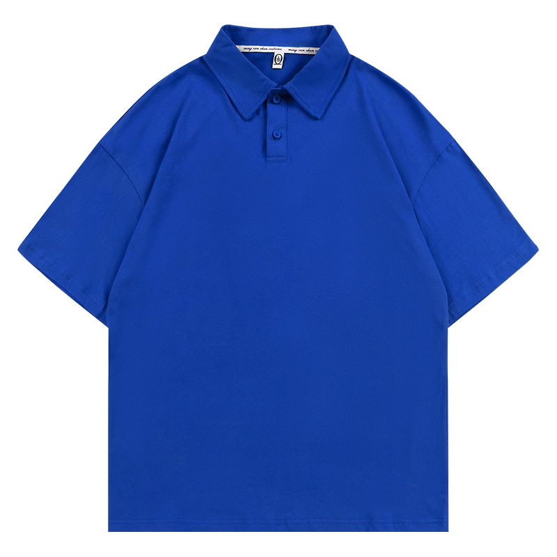 7A antibacteriano cuatro cierre Solona marca de moda con solapa de manga corta polo ropa de trabajo camisa cultural ropa personalizada