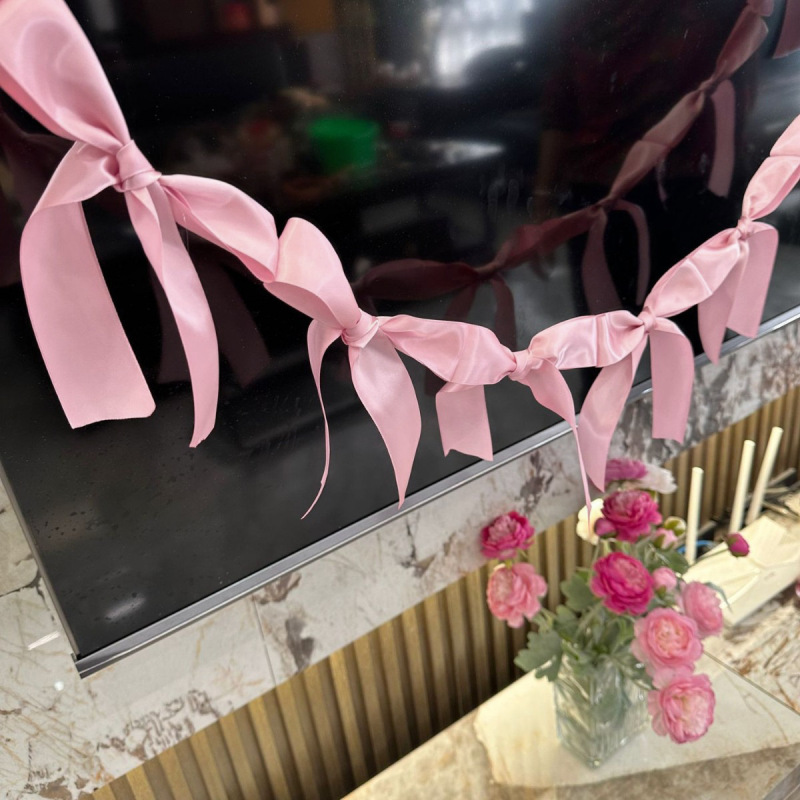 リボン誕生日テーブルフローティングデコレーションプロポーズ告白結婚式雰囲気パーティーレイアウト用品リボンパーティー写真撮影|undefined