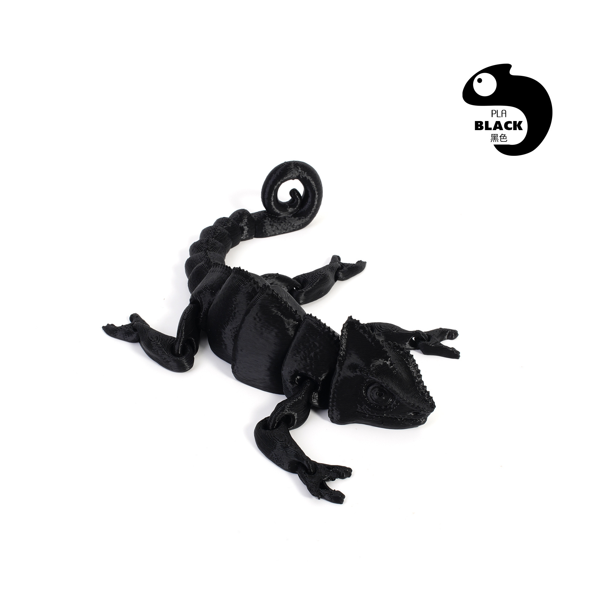 카멜레온-블랙-14.5cm