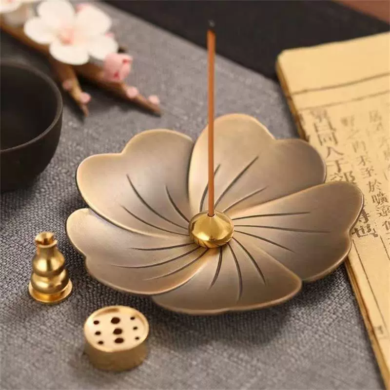 [Производитель источника] держатель для благовоний Бытовая Крытая курильница антикварные украшения для ароматерапии сандаловое дерево чайная церемония держатель из агарового дерева