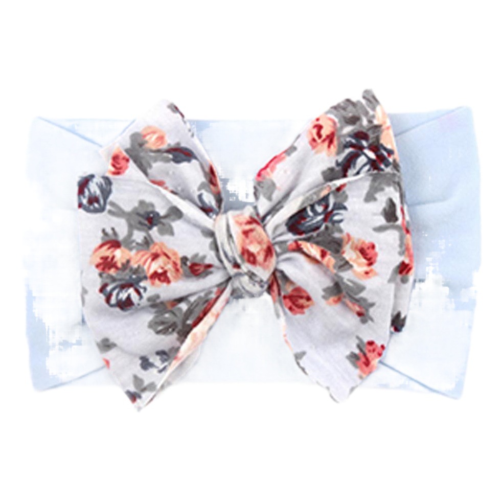 Europa y América de los nuevos niños del bebé elástico banda de pelo bohemio accesorios para el cabello arco de nylon banda de pelo