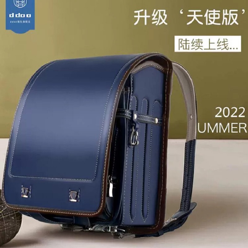 Japanese Noble Style Simple Children's Backpack for Primary School Students, First Grade Spine Protection and Pressure Reduction, Suitable for Girls from Second to Sixth Grade, Japanese Style Burden Reduction Japanese Noble Style Simple Children's Backpack for Primary School Students, First Grade Spine Protection and Pressure Reduction, Suitable for Girls from Second to Sixth Grade, Japanese Style Burden Reduction