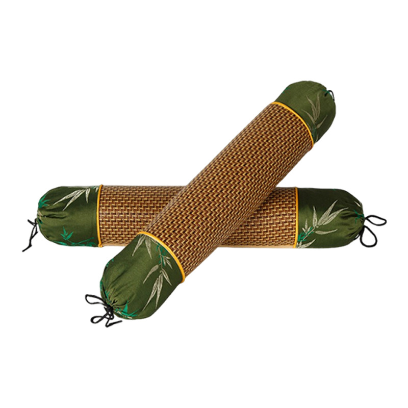 등나무 좌석 원통형 베개