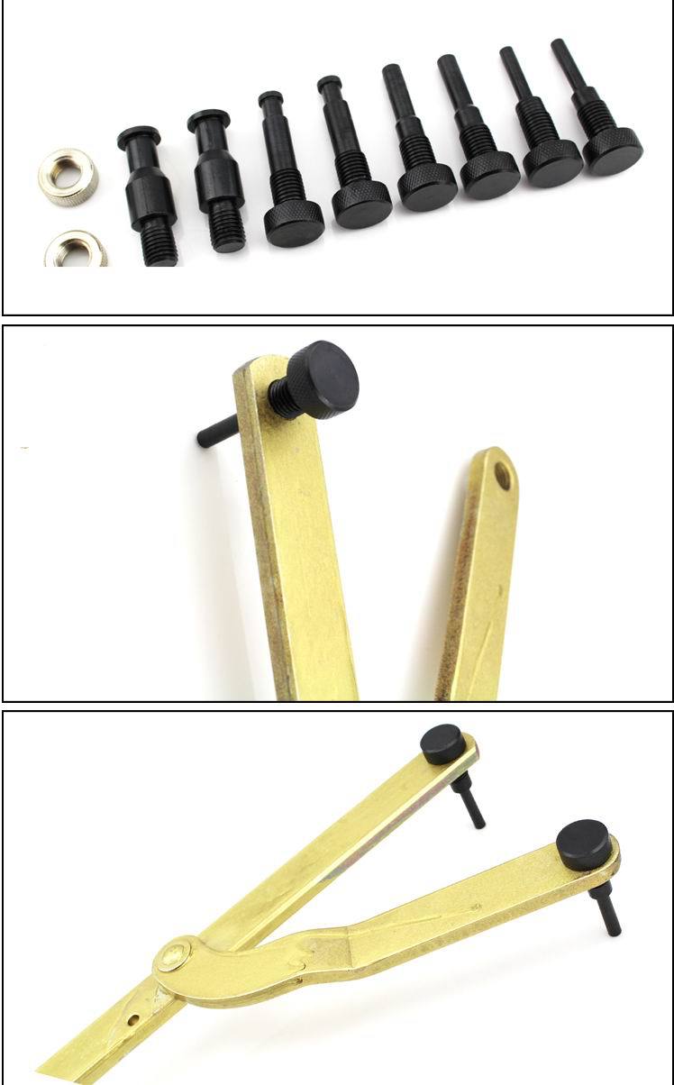 Replaceable belt plate support wrench belt plate wrench Volkswagen Audi Toyota engine special tool