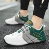 Trend casual footwear for leisure, men's sports shoes platform, suitable for teen, for running