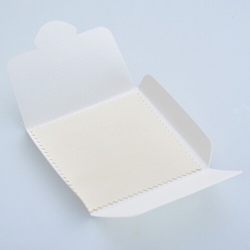 Pearl Polishing Silver Cloth Wholesale Accessory Jewelry Gemstone Cleaning Wiping Cloth Care Card Pearl Care Manual