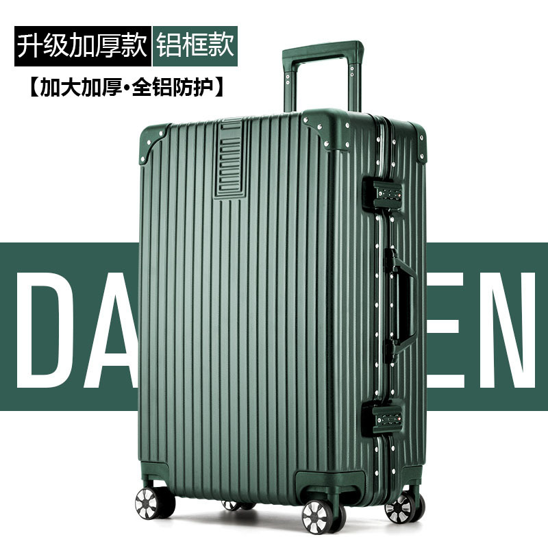 [업그레이드 및 두꺼워진 모델] 알루미늄 프레임 모델/짙은 녹색 [더 크고 두꺼워진 전체 알루미늄 보호]