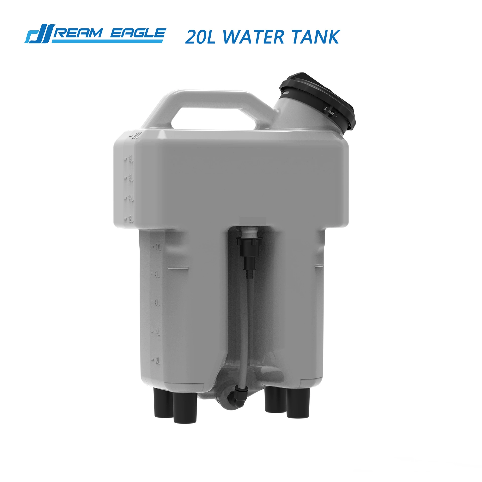 ПЛА для защиты растений 20L вставки резервуар для воды плюс лекарственное средство PE фармацевтический ведро с мешалкой барабан пластиковый резервуар для воды