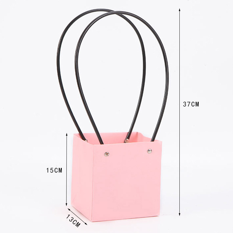 Fábrica en stock al por mayor floral clase entrenamiento bolso suculento en maceta flor ramo impermeable bolso de papel Kraft