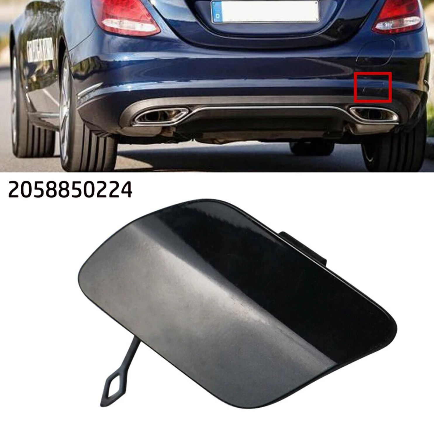 2058850224 is suitable for Class C trailer cover plate W205 15-21