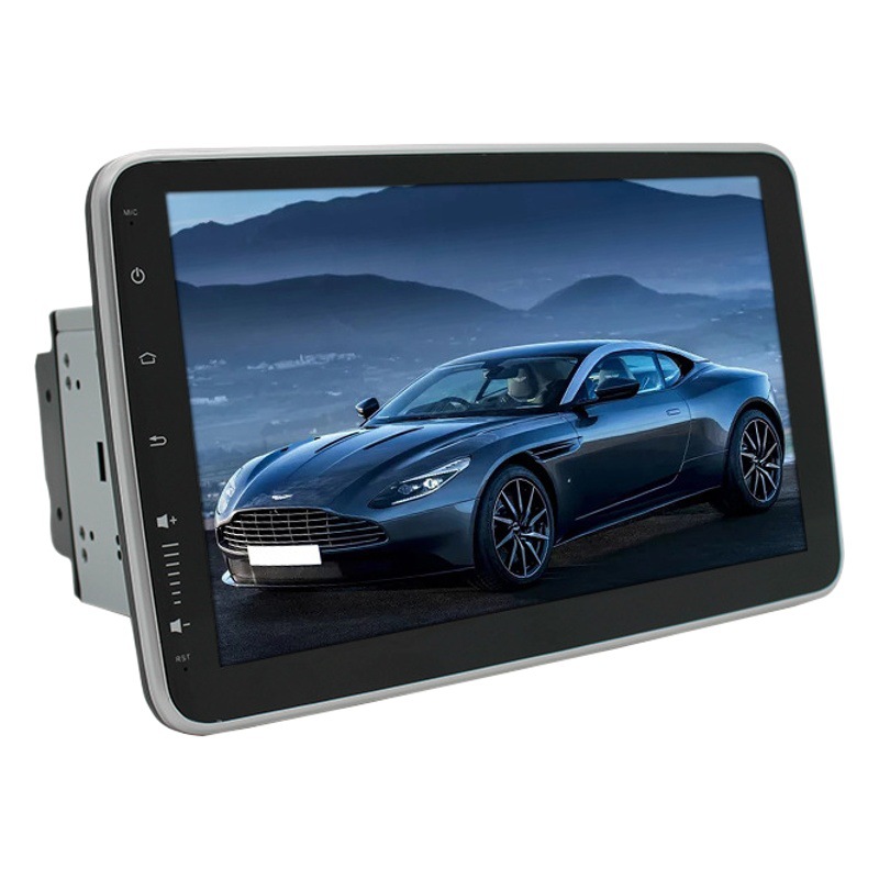 Transfronterizo 10,1 pulgadas de 360 grados de rotación doble lingote único fijo general máquina sacudiendo la máquina de navegación del vehículo manual todo en una máquina GPS