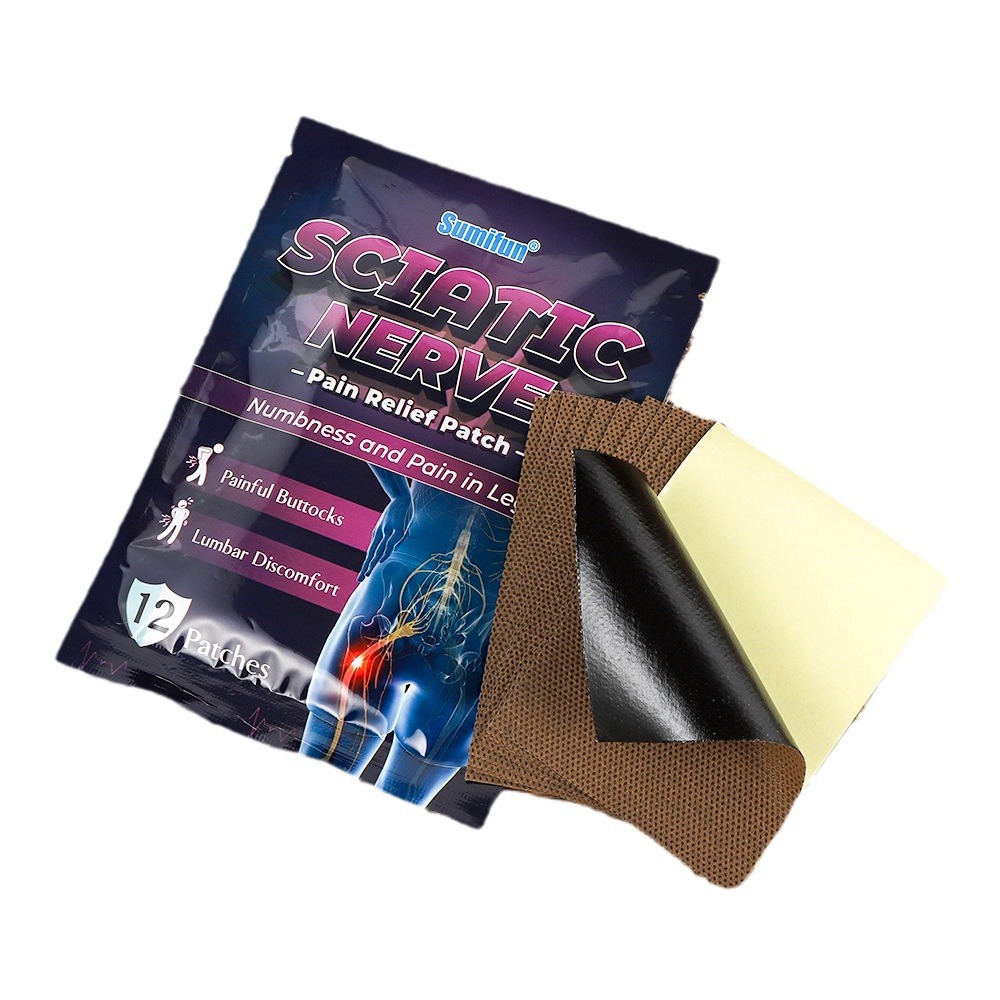 nerve Sumifun sciatic acupoint plaster 12 patches/bag K13601_voghion.com