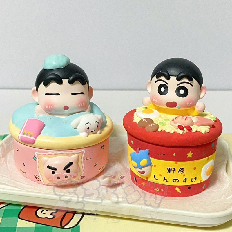 [99% Flawless] Crayon Shin-Chan Series Aromatherapy Plaster Doll Coloring DIY Handmade Artwork