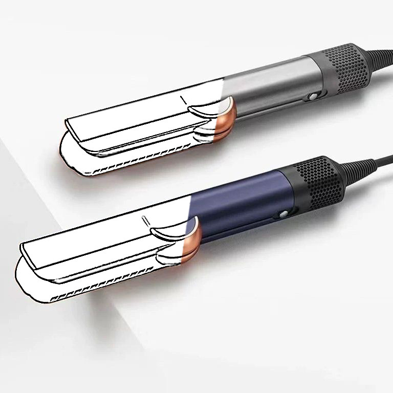 2025 新しいヘアアイロン HT01 ウェットとドライの両用多機能スタイリングマイナスイオンヘアアイロンは髪を傷つけません|undefined
