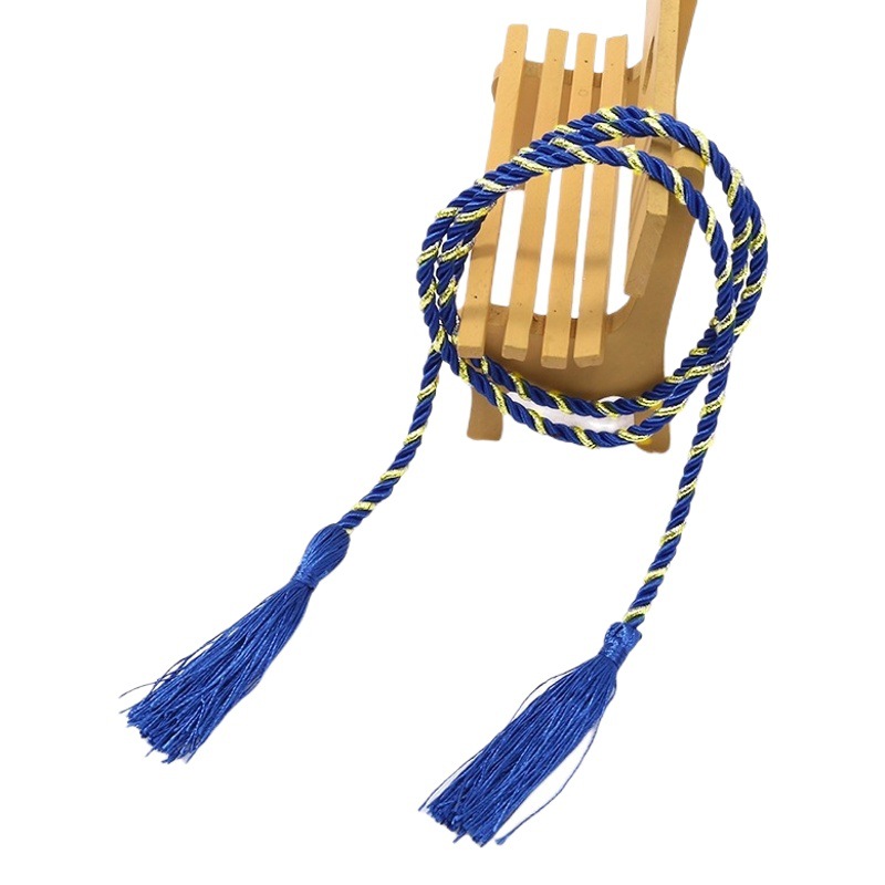 Modern Simple Curtain Strap Hand-woven Tassel Curtain Buckle Shower Curtain Rope Small Strap Lanyard Accessories