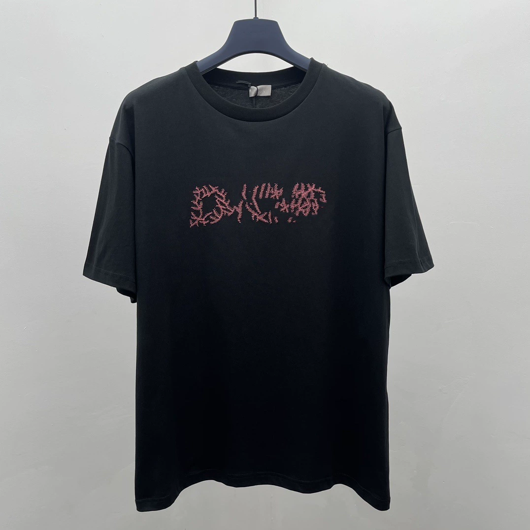 Nangsean High -Packing High Version D Family 24SS New Mark Swall for Yuanneer Short -sleeved T -shirt Loose Edition Men and Women Same