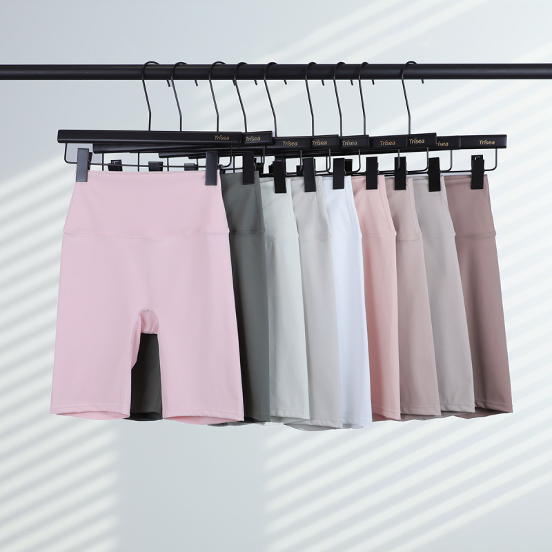(in Stock) Lu Women's Cycling Shorts Summer Elastic High-Waisted Slim Thin Yoga Sports Quick-Dry Pants (in Stock) Lu Women's Cycling Shorts Summer Elastic High-Waisted Slim Thin Yoga Sports Quick-Dry Pants
