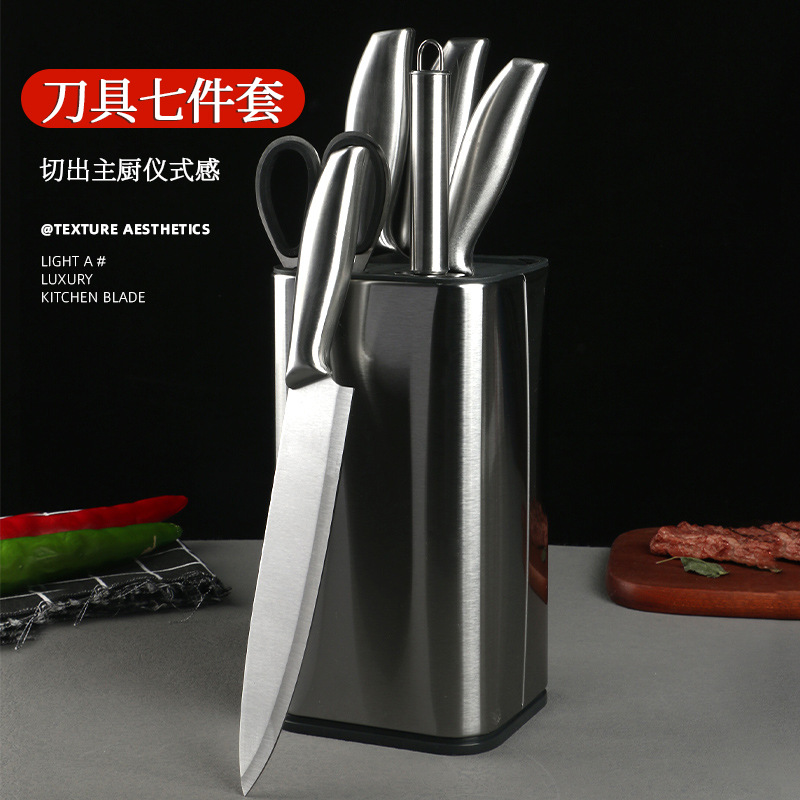 Yangjiang ножи спот оптовая продажа стальной ручки набор ножей из нержавеющей стали