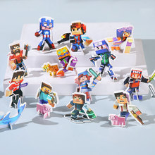 3D拼装积木颗粒人工仔玩具手动组装益智动手组合拼装小型玩具礼品