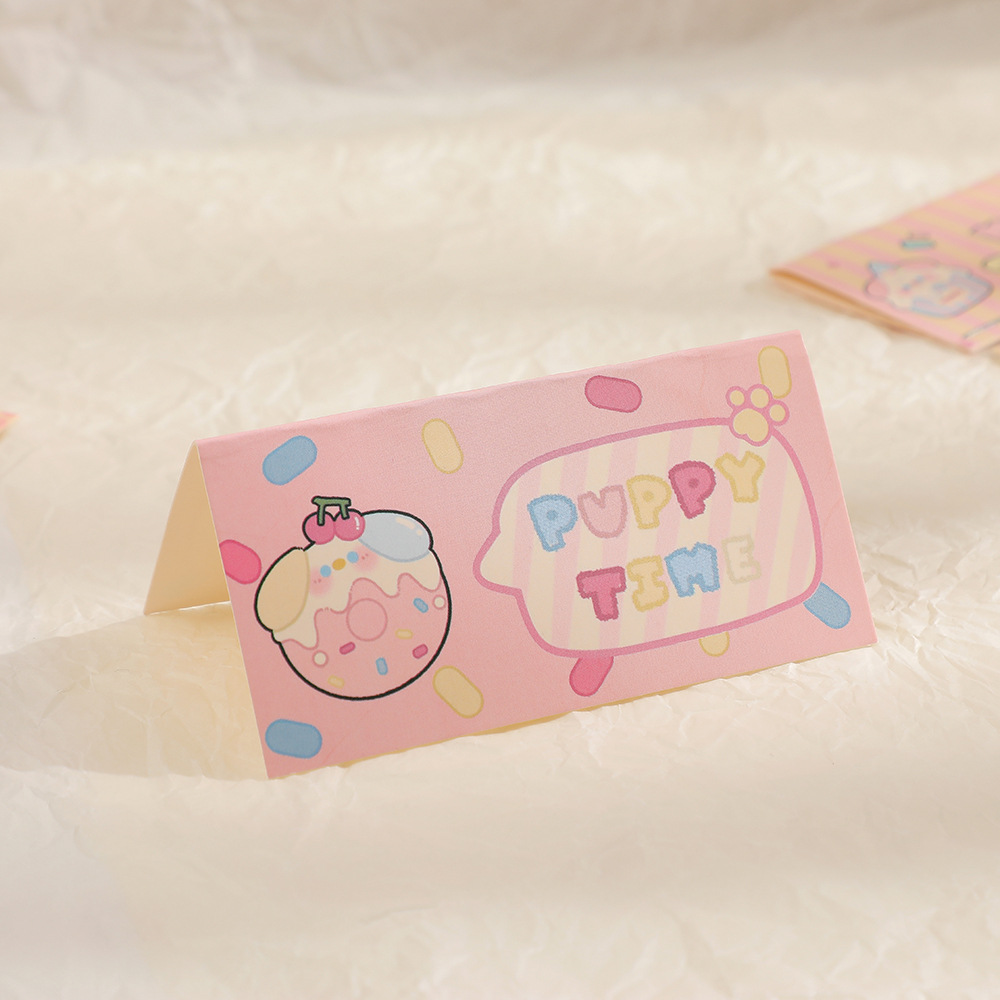 ZK02-fen卡头粉色小狗