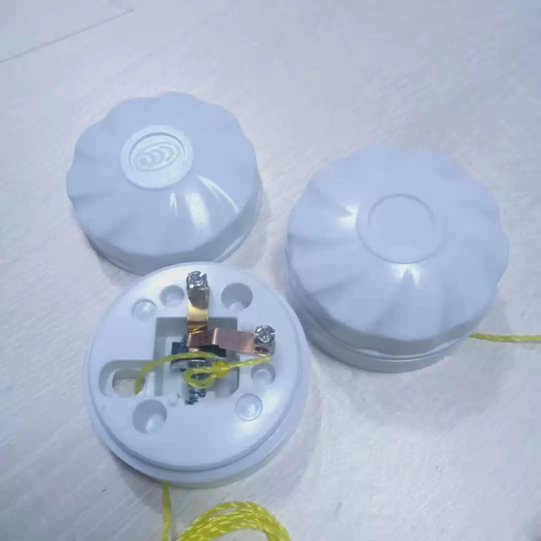 Внутренний бытовой кабельный переключатель Туалет Ручной кабельный переключатель Настенный фарфор Белый старомодный круглый кабельный переключатель