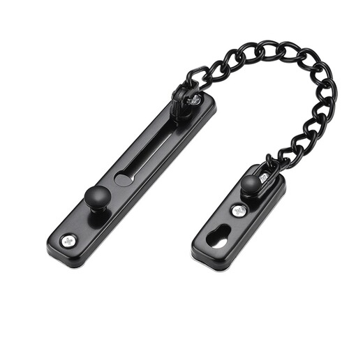 No punching anti-theft chain stainless steel door chain anti-lock buckle home hotel chain chain lock door bolt bolt wholesale