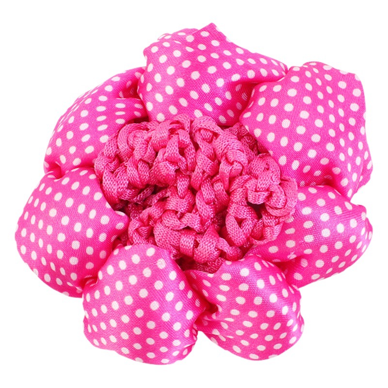 European and American Popular Ladies Retro Handmade Hair Net Kidsren's Dance Examination Hair Net Pocket Actors Head Flower Fw-09