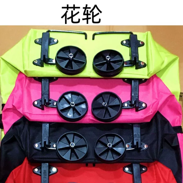 Tiktok Folding Shopping Cart with Swivel Wheels, Supermarket Shopping Bag, Grocery Cart Wheels, Upright Caster Wheels, Folding Wheels Wholesale