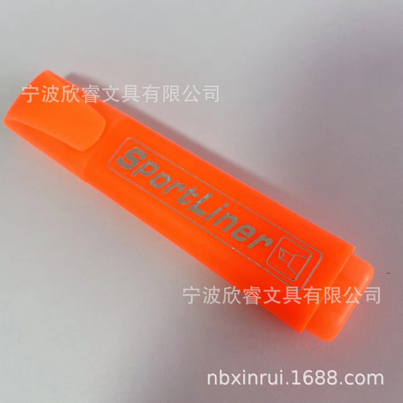 大容量荧光笔彩色套装荧光笔可印刷客户设计慈溪文具广告笔|ms
