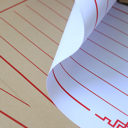 Chinese style traditional kraft paper ancient style letter paper envelope set creative personality retro envelope letter paper printing production 