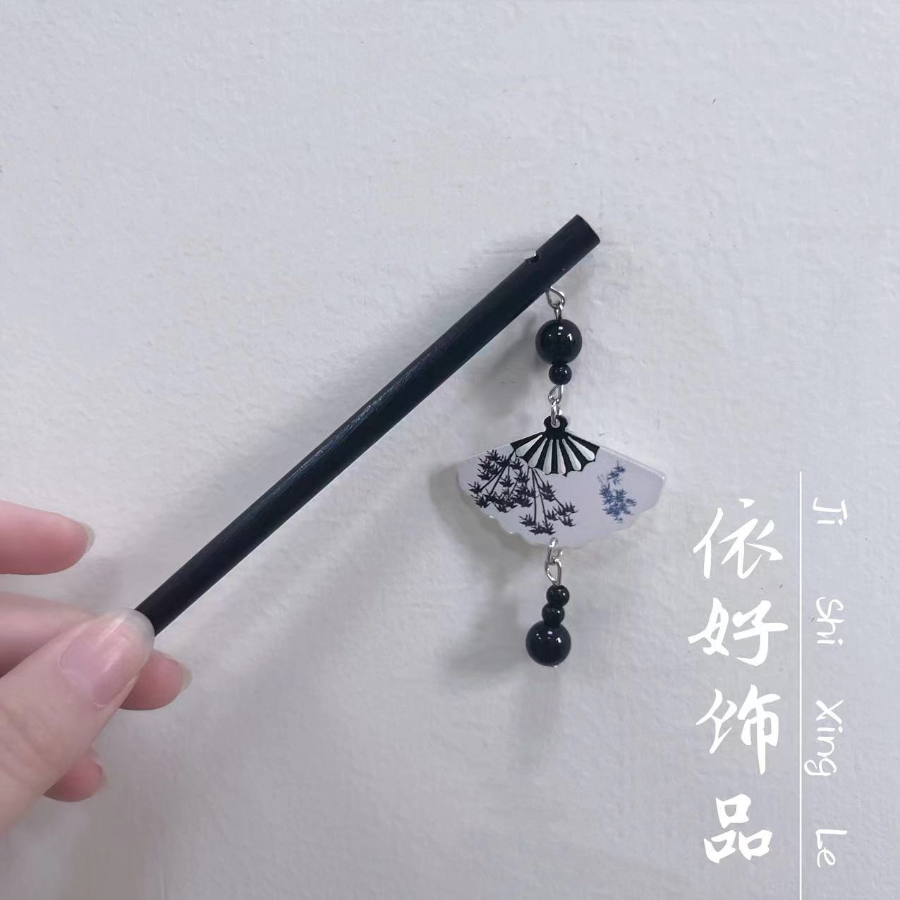 Nuevo estilo chino mariposa madera clip de cabello para mujeres estilo antiguo de alto nivel movimiento clip de cabello de estilo chino clip de cabello de estilo chino