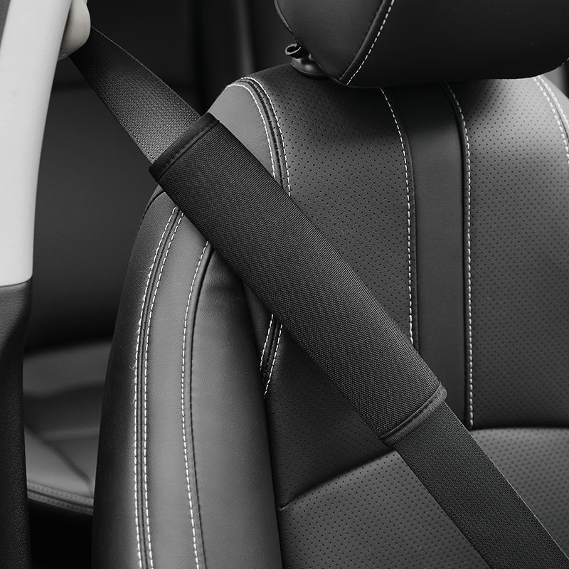 Car Seat Belt Protective Cover, Universal Ice Silk Shoulder Pads, Anti-Slip, Anti-Sweat, Relieve Fatigue