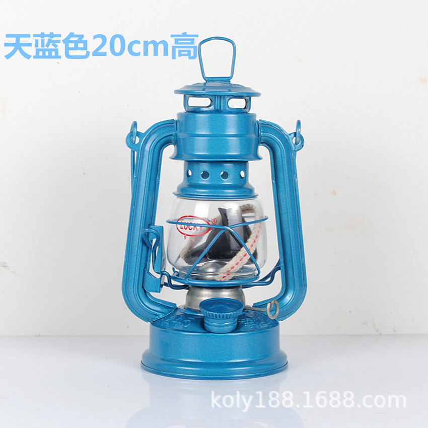 (245 #) azul claro 19,5 cm de alto