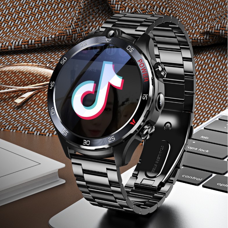 2025 New Disc Smart Watch for Men, Adults and Teenagers, Plug-In Card, Wifi Internet Access, Multi-Function Downloadable Ap