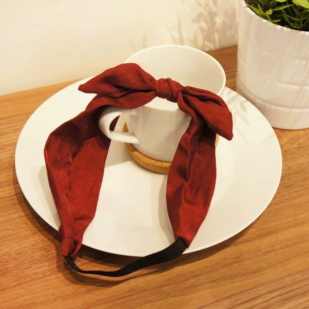 Fashionable universal elastic headband for face washing with bow, internet celebrity, wholesale