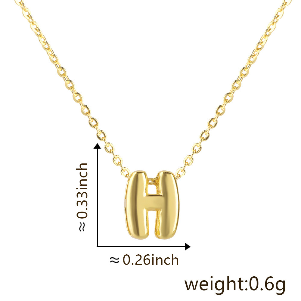 2g Weight Pendant Jewelry Making Type 5.5*8.4mm Jewelry Making Size DIY Jewelry Accessories Classification 1 Piece Quantity Copper Material Letter Pattern All Seasons Season Polished Finish Plating Design Simple Style, Classic Style Style 1 Piece 5.5*8.4mm Copper Letter Polished Pendant DIY Jewelry Accessories 10