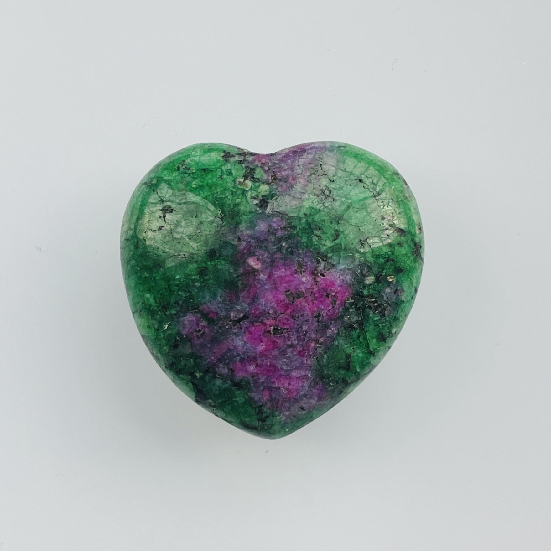 붉은 녹색 보물 사랑 염색